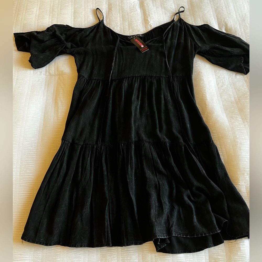 Catch Me Black Dress